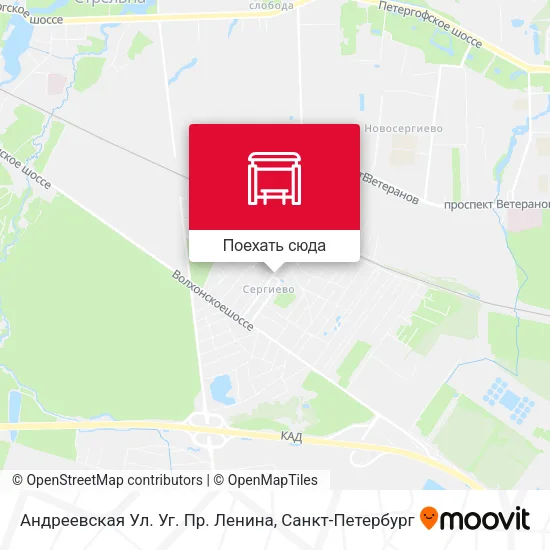Карта Андреевская Ул. Уг. Пр. Ленина