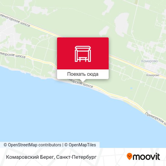 Карта Комаровский Берег