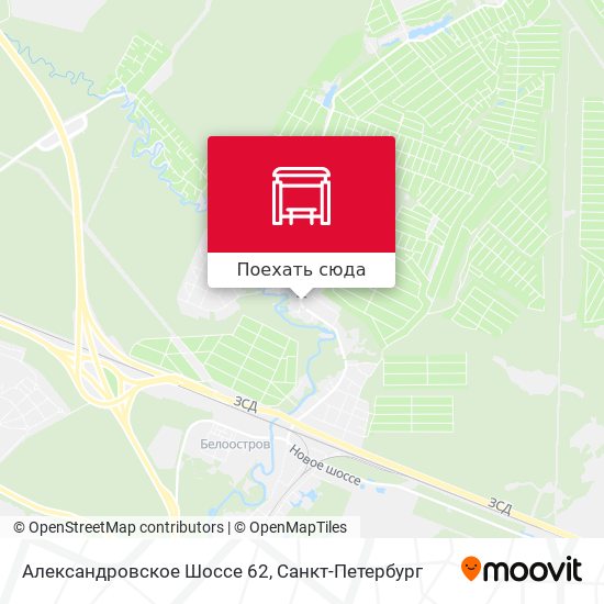 Карта Александровское Шоссе 62