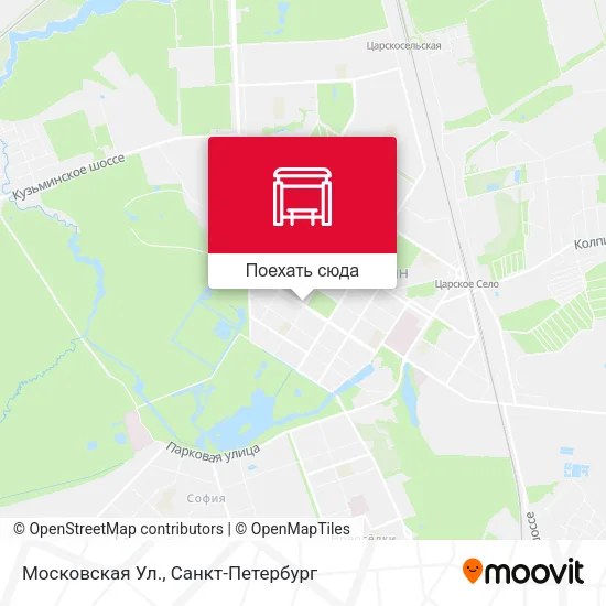 Карта Московская Ул.