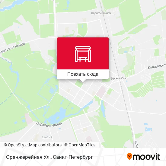 Карта Оранжерейная Ул.