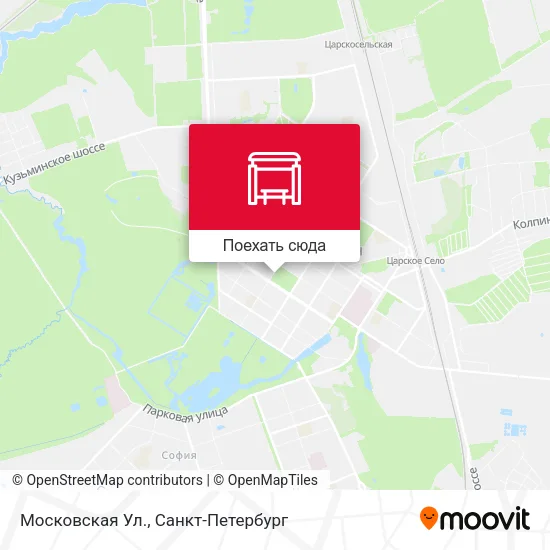 Карта Московская Ул.