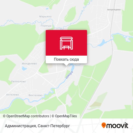 Карта Администрация