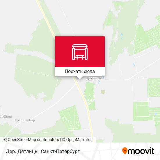 Карта Дер. Дятлицы