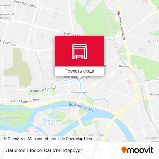 Карта Ланское Шоссе