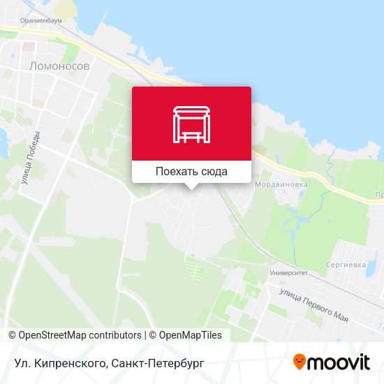 Карта Ул. Кипренского