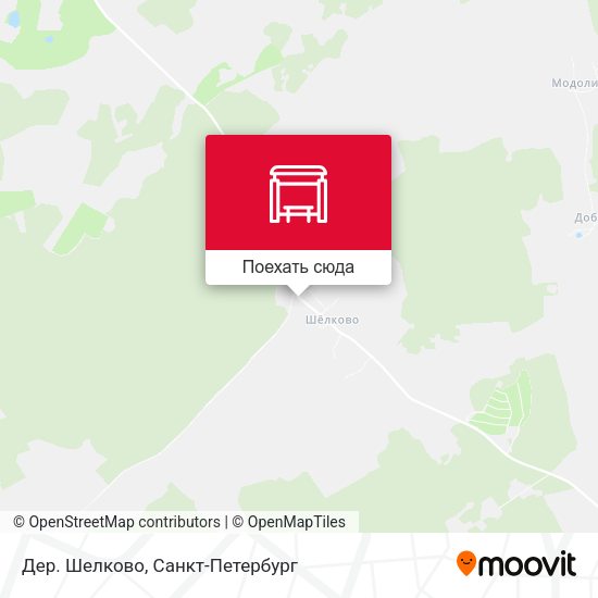 Карта Дер. Шелково