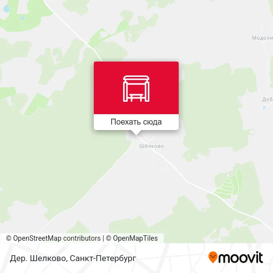 Карта Дер. Шелково