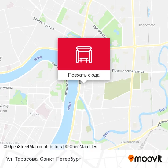 Карта Ул. Тарасова