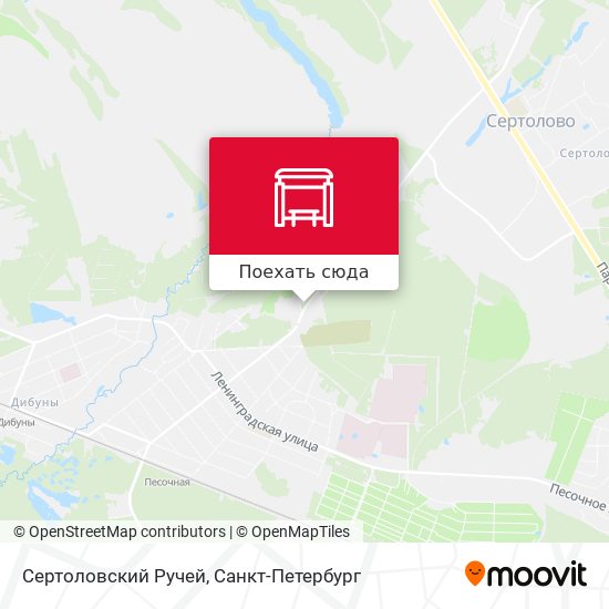 Карта Сертоловский Ручей
