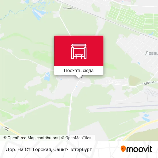 Карта Дор. На Ст. Горская