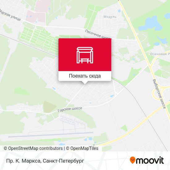 Карта Пр. К. Маркса