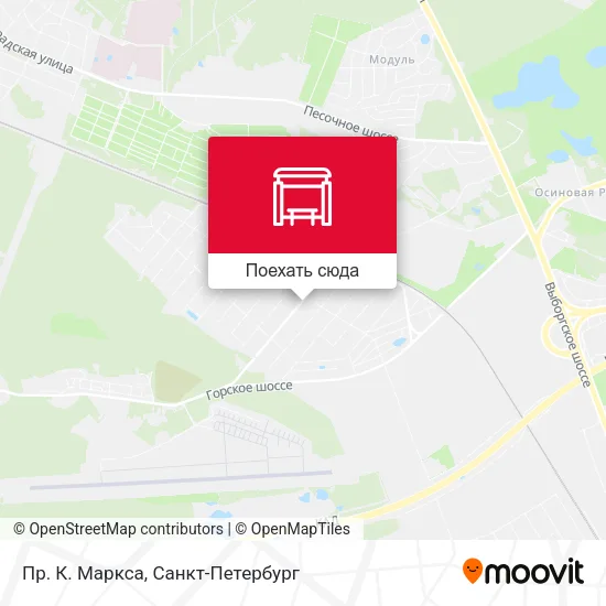 Карта Пр. К. Маркса