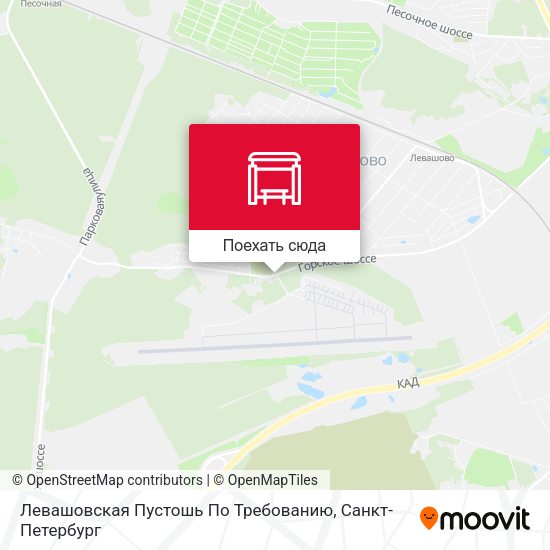 Карта Левашовская Пустошь По Требованию