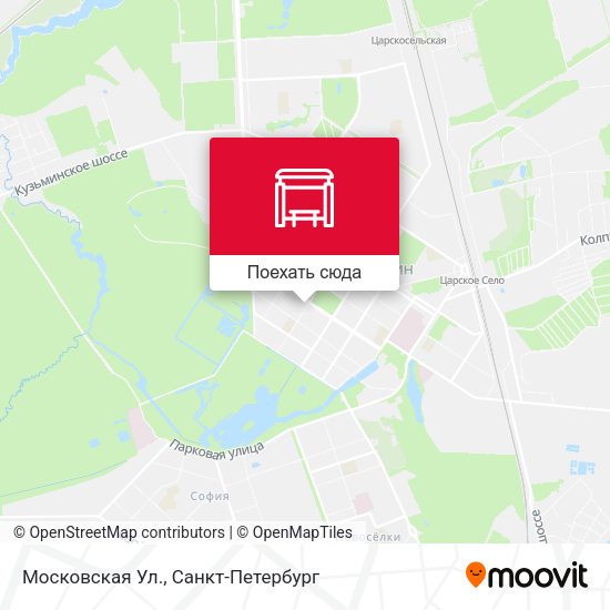 Карта Московская Ул.