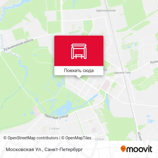 Карта Московская Ул.