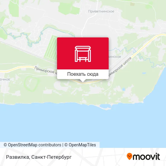 Карта Развилка