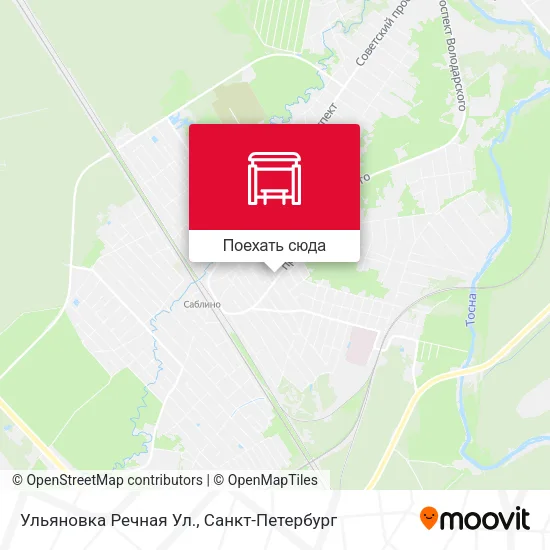 Карта Ульяновка Речная Ул.