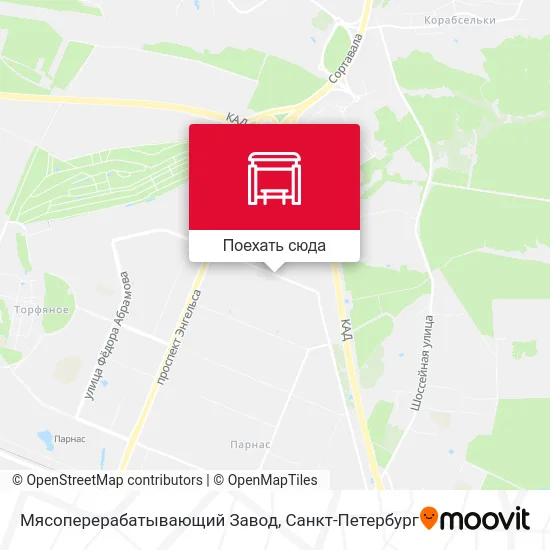 Карта Мясоперерабатывающий Завод