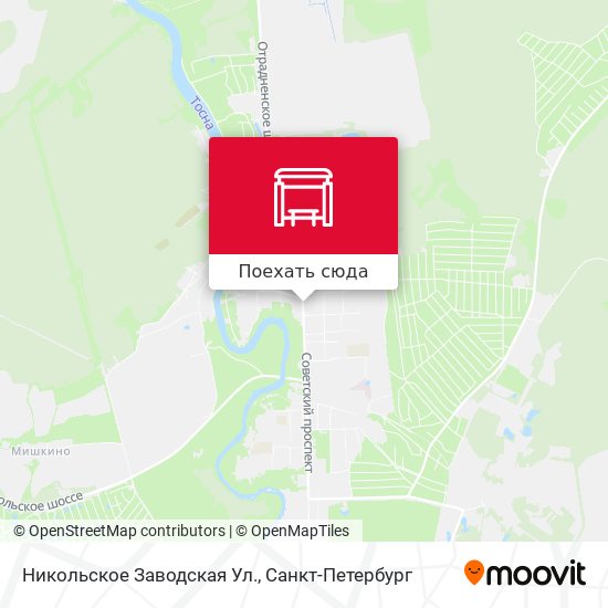 Карта Никольское Заводская Ул.