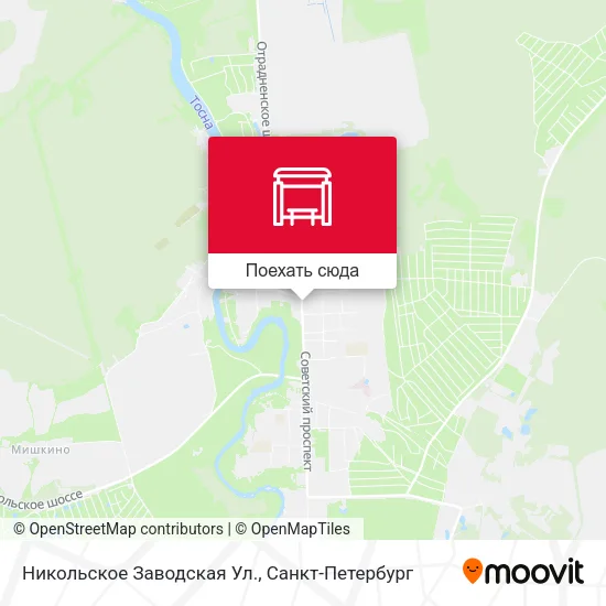 Карта Никольское Заводская Ул.