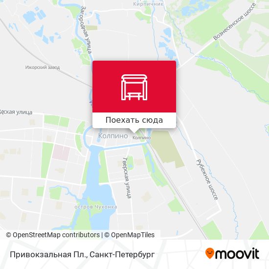 Карта Привокзальная Пл.