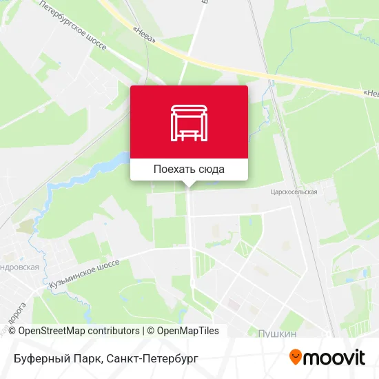 Карта Буферный Парк