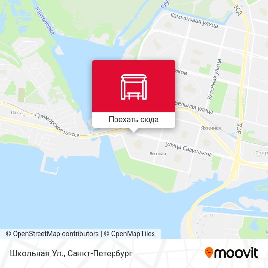 Карта Школьная Ул.