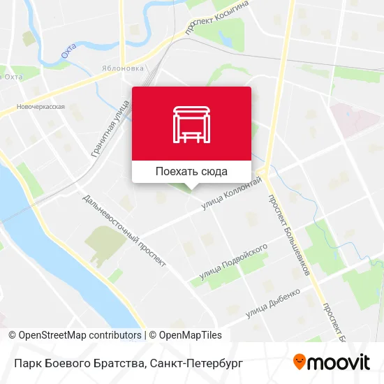 Карта Парк Боевого Братства