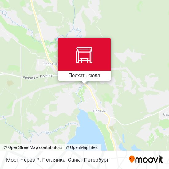 Карта Мост Через Р. Петлянка