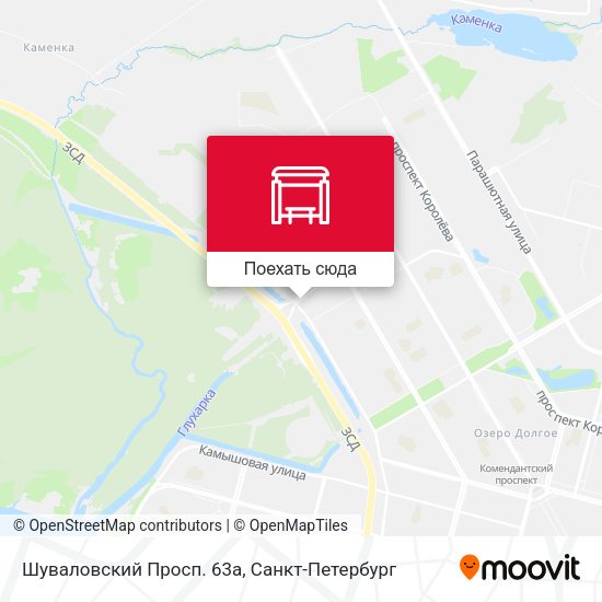 Карта Шуваловский Просп. 63а