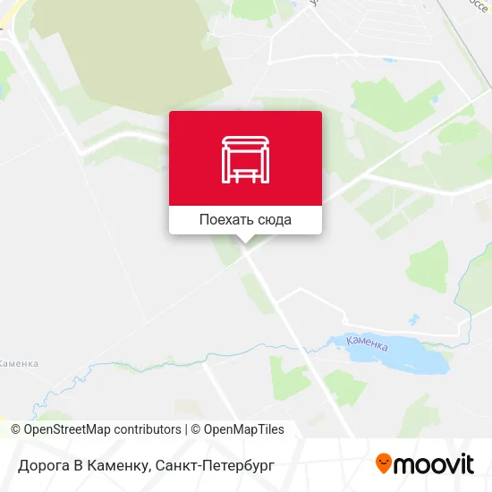 Карта Дорога В Каменку