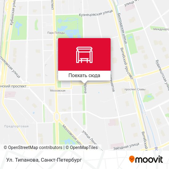 Карта Ул. Типанова