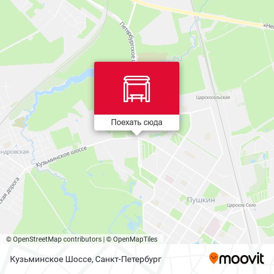Карта Кузьминское Шоссе