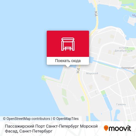 Карта Пассажирский Порт Санкт-Петербург Морской Фасад