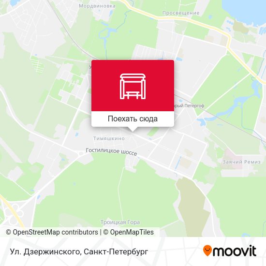 Карта Ул. Дзержинского