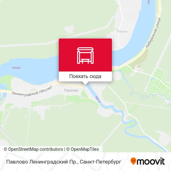 Карта Павлово Ленинградский Пр.