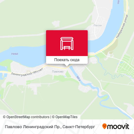 Карта Павлово Ленинградский Пр.
