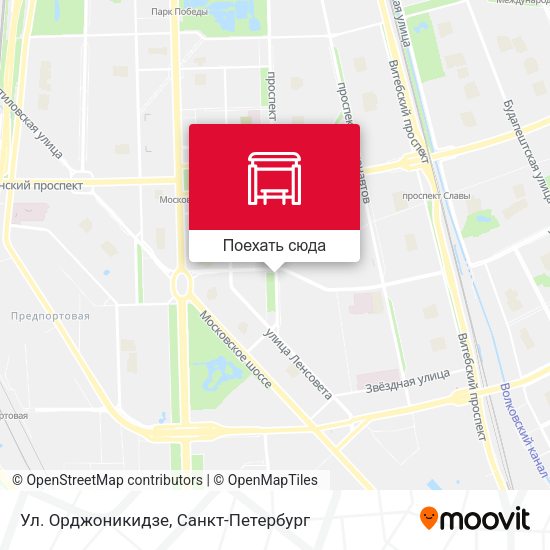 Карта Ул. Орджоникидзе