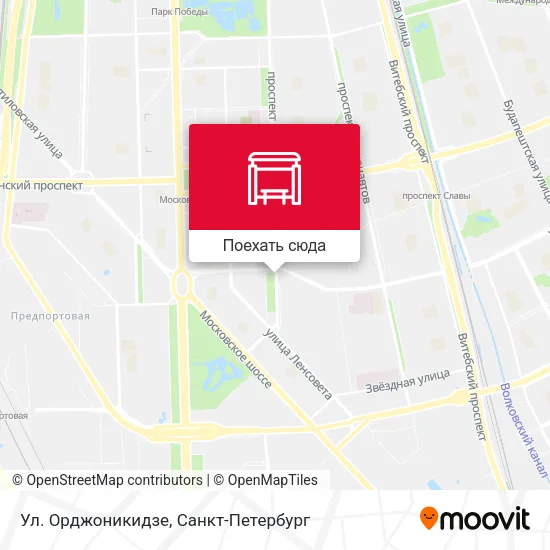 Карта Ул. Орджоникидзе