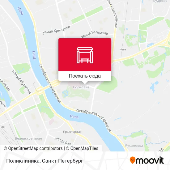Карта Поликлиника