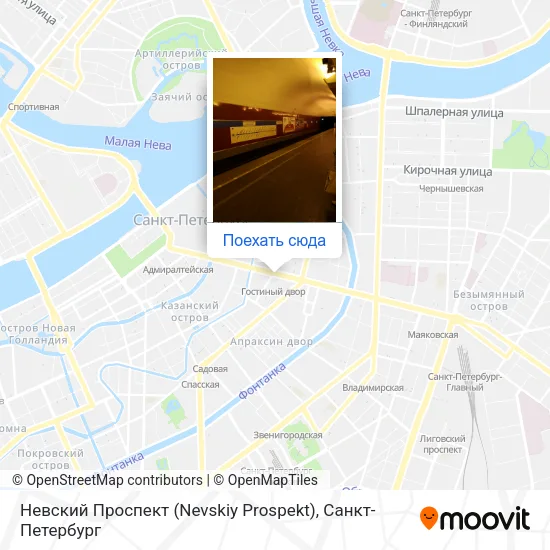 Карта Невский Проспект (Nevskiy Prospekt)