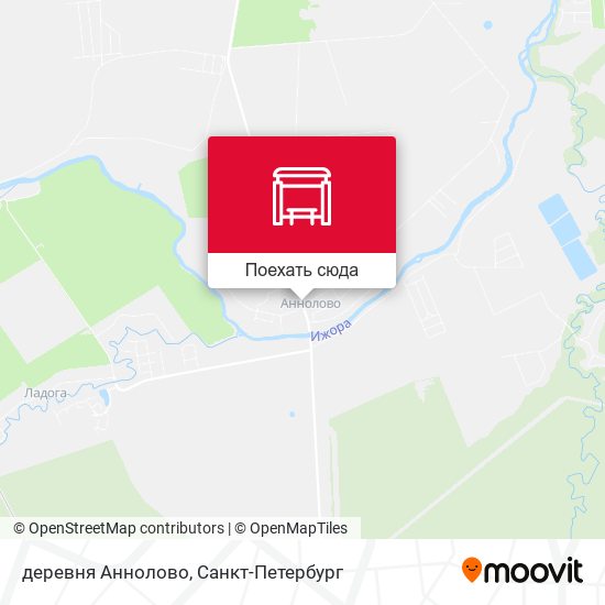 Карта деревня Аннолово