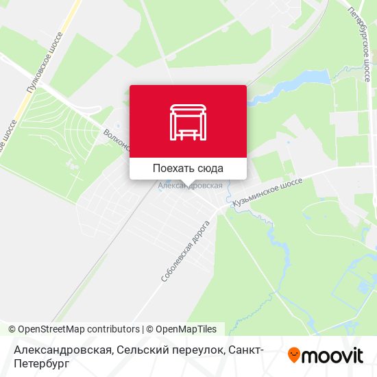 Карта Александровская, Сельский переулок