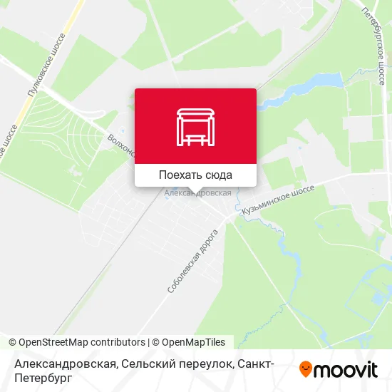 Карта Александровская, Сельский переулок