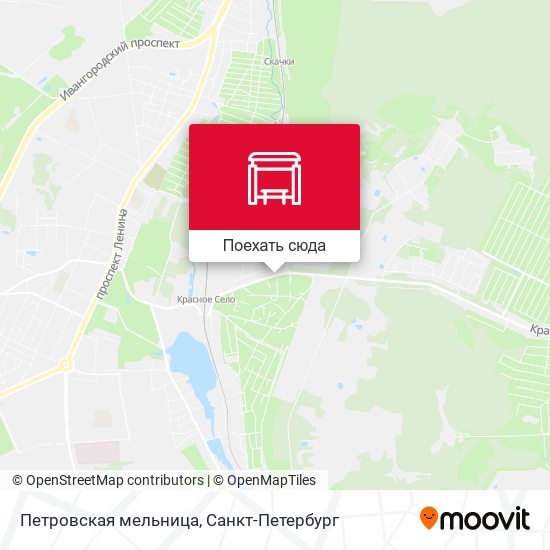 Карта Петровская мельница