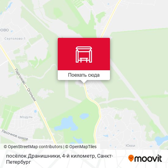 Карта посёлок Дранишники, 4-й километр