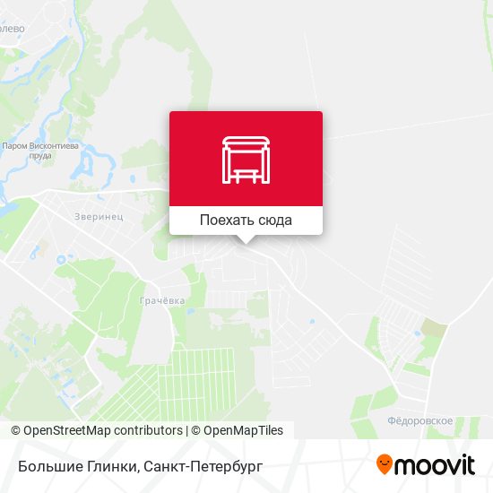 Карта Большие Глинки
