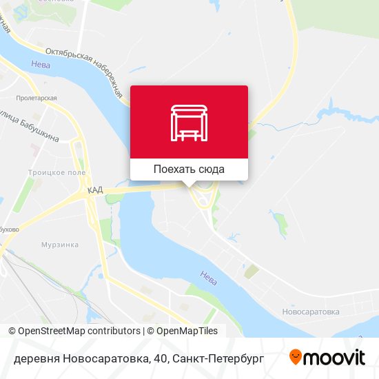 Карта деревня Новосаратовка, 40