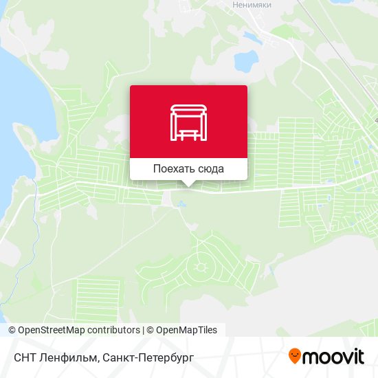 Карта СНТ Ленфильм
